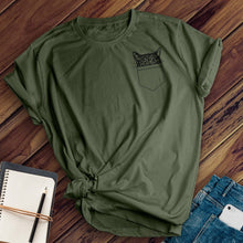 Load image into Gallery viewer, Cat Pocket Tee