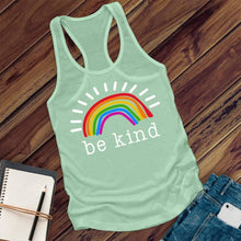 Load image into Gallery viewer, Be Kind Rainbow Women's Tank Top
