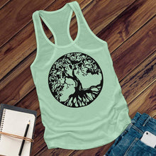 Load image into Gallery viewer, Circle Tree Of Life Women's Tank top