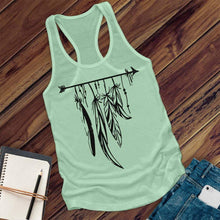 Load image into Gallery viewer, Arrow and Feathers Women&#39;s Tank Top
