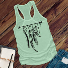 Load image into Gallery viewer, Arrow and Feathers Women's Tank Top