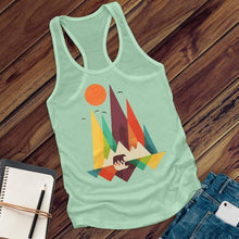 Load image into Gallery viewer, Mountain Bear And Birds Women's Tank Top
