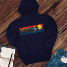 Load image into Gallery viewer, Bear Sunset Hoodie