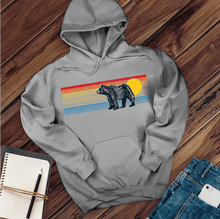 Load image into Gallery viewer, Bear Sunset Hoodie