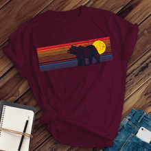 Load image into Gallery viewer, Bear Sunset Tee