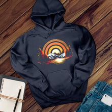 Load image into Gallery viewer, Retro Sun Mountain Hoodie