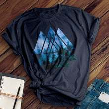Load image into Gallery viewer, Misty Forest Bird Tee