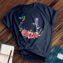 Load image into Gallery viewer, Circling Hummingbirds Tee