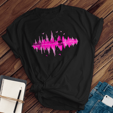Load image into Gallery viewer, Pink Forest And Bird Tee