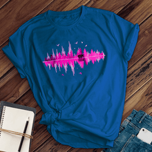 Load image into Gallery viewer, Pink Forest And Bird Tee