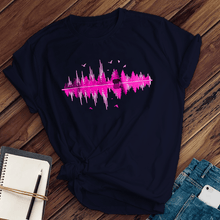 Load image into Gallery viewer, Pink Forest And Bird Tee