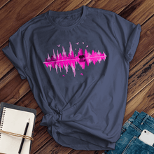 Load image into Gallery viewer, Pink Forest And Bird Tee