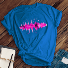 Load image into Gallery viewer, Pink Forest And Bird Tee