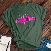 Load image into Gallery viewer, Pink Forest And Bird Tee
