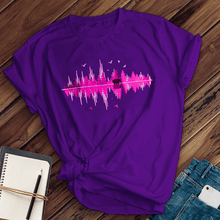 Load image into Gallery viewer, Pink Forest And Bird Tee