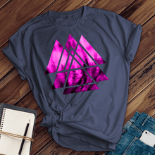 Load image into Gallery viewer, Neon Triangle Forest Tee