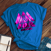 Load image into Gallery viewer, Neon Triangle Forest Tee