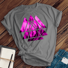 Load image into Gallery viewer, Neon Triangle Forest Tee