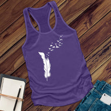 Load image into Gallery viewer, Bird's Feather Women's Tank Top