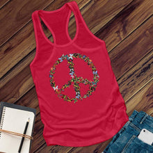 Load image into Gallery viewer, Butterfly Peace Sign Women's Tank Top
