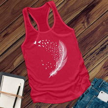 Load image into Gallery viewer, Bird Feather Women's Tank Top
