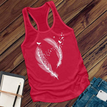Load image into Gallery viewer, Bird Feathers Women's Tank Top