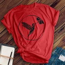 Load image into Gallery viewer, Hummingbird Flower Tee