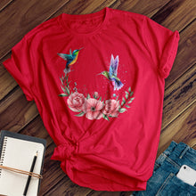 Load image into Gallery viewer, Circling Hummingbirds Tee