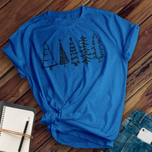 Load image into Gallery viewer, Christmas Trees Tee