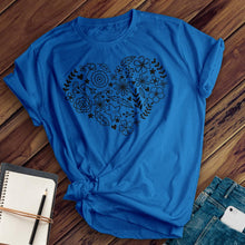 Load image into Gallery viewer, Flower Heart Tee
