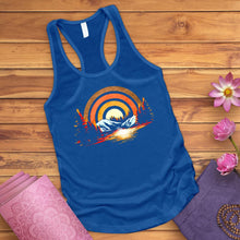 Load image into Gallery viewer, Retro Sun Mountain Women's Tank Top