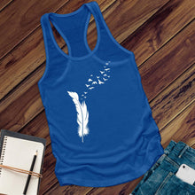 Load image into Gallery viewer, Bird's Feather Women's Tank Top