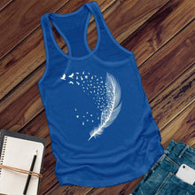 Load image into Gallery viewer, Bird Feather Women's Tank Top