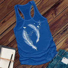 Load image into Gallery viewer, Bird Feathers Women's Tank Top