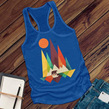 Load image into Gallery viewer, Mountain Bear And Birds Women's Tank Top