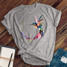 Load image into Gallery viewer, Watercolor Hummingbird Tee