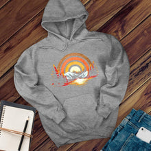 Load image into Gallery viewer, Retro Sun Mountain Hoodie