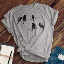 Load image into Gallery viewer, Birds On A Wire Tee