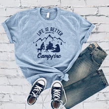 Load image into Gallery viewer, Life is Better Around The Campfire Tee