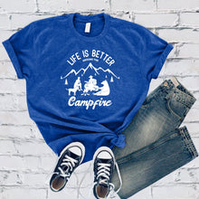 Load image into Gallery viewer, Life is Better Around The Campfire Tee