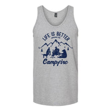 Load image into Gallery viewer, Life is Better Around The Campfire Unisex Tank Top