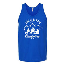 Load image into Gallery viewer, Life is Better Around The Campfire Unisex Tank Top