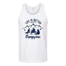 Load image into Gallery viewer, Life is Better Around The Campfire Unisex Tank Top