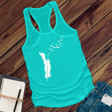 Load image into Gallery viewer, Bird's Feather Women's Tank Top