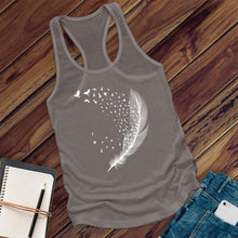 Load image into Gallery viewer, Bird Feather Women's Tank Top