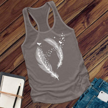 Load image into Gallery viewer, Bird Feathers Women's Tank Top