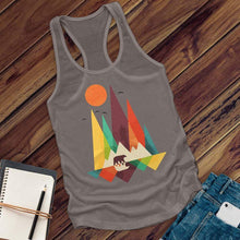Load image into Gallery viewer, Mountain Bear And Birds Women's Tank Top