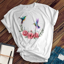 Load image into Gallery viewer, Circling Hummingbirds Tee