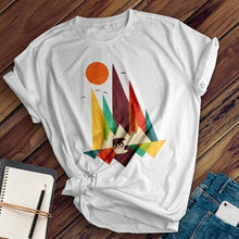Load image into Gallery viewer, Mountain Bear And Birds Tee