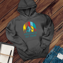 Load image into Gallery viewer, Adventure is Out There Hoodie